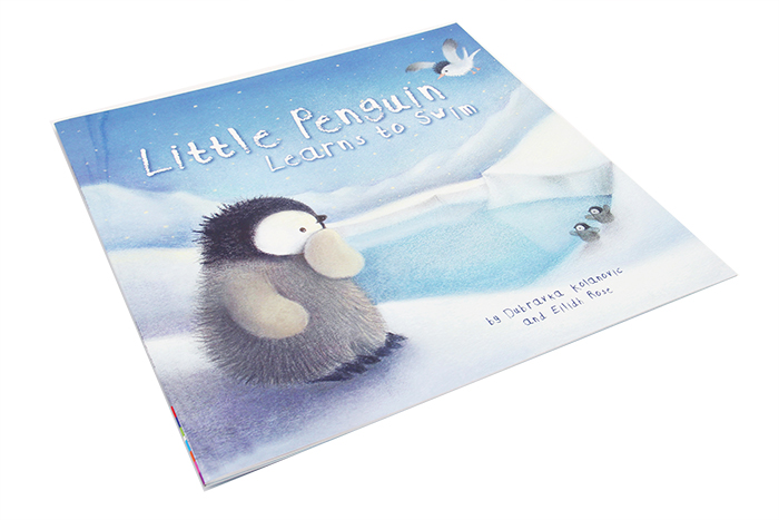 書(shū)刊印刷-LITTLE PENGUIN LEARNS TO SEIM